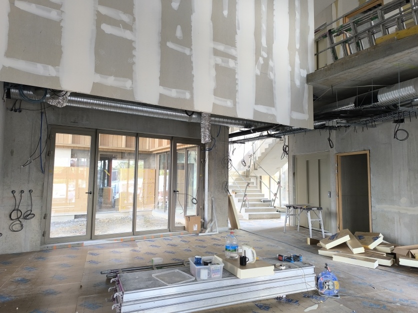 Futur hall d'accueil